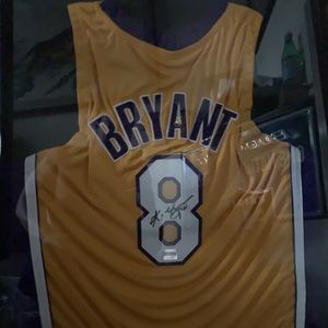 Kobe Bryant Signed Jersey